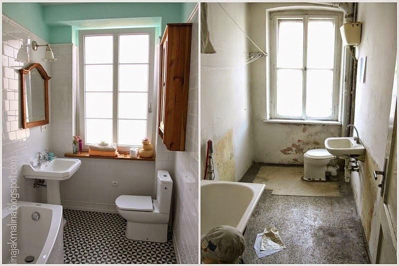 niewiarygodne before & after łazienki