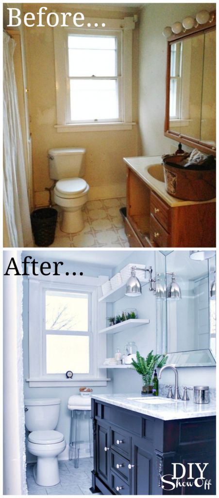 łazienka before & after łazienka before & after