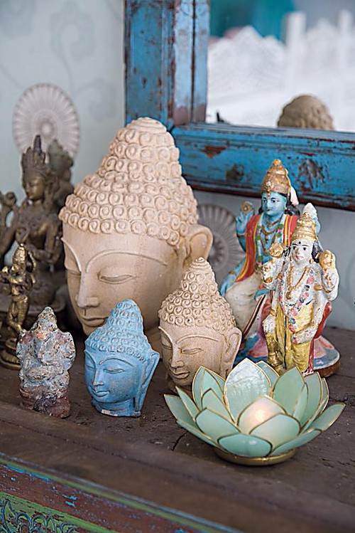 indyjskie figurki,kolorowe figurki,orientalne figurki,indyjskie dekoracje