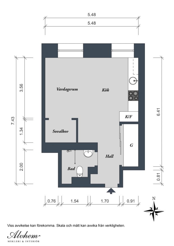 plan mieszkania o powierzchni 35 m2,małe mieszkanie plan,rzut z góry małego mieszkania,pomysłowy plan małego mieszkania,jak rozplanować otwartą przestrzeń małego mieszkania