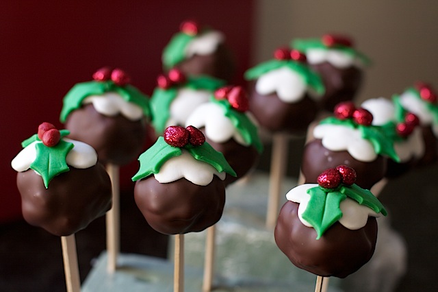 cake pops świąteczne inspiracje