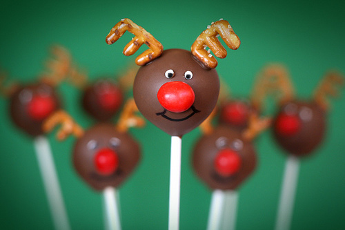 cake pops reniferki