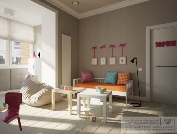 jasny, pastelowy i tani pokój dla niemowlaka i przedszkolaka