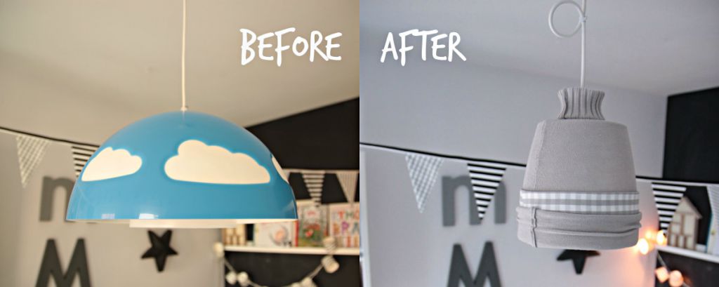 before & after  lampa