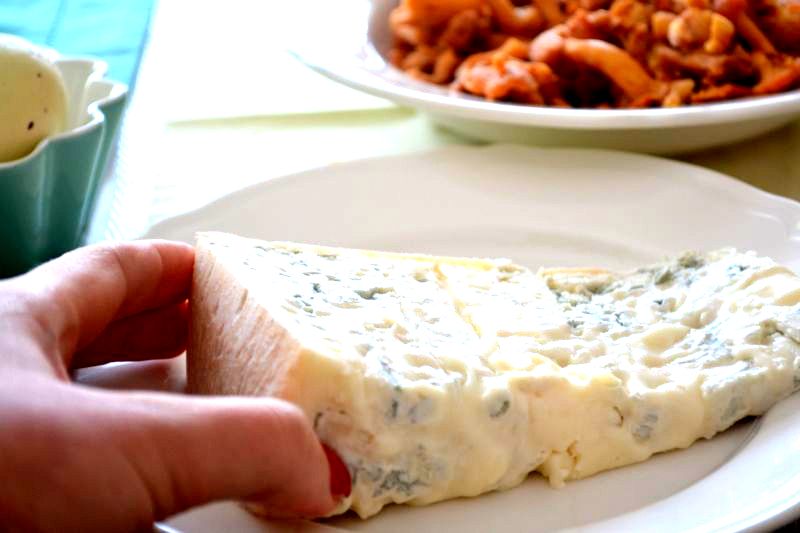 przepis z serem gorgonzola