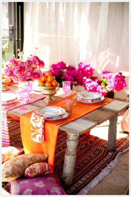 marokański stolik inspiracje