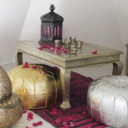 marokański stolik inspiracje